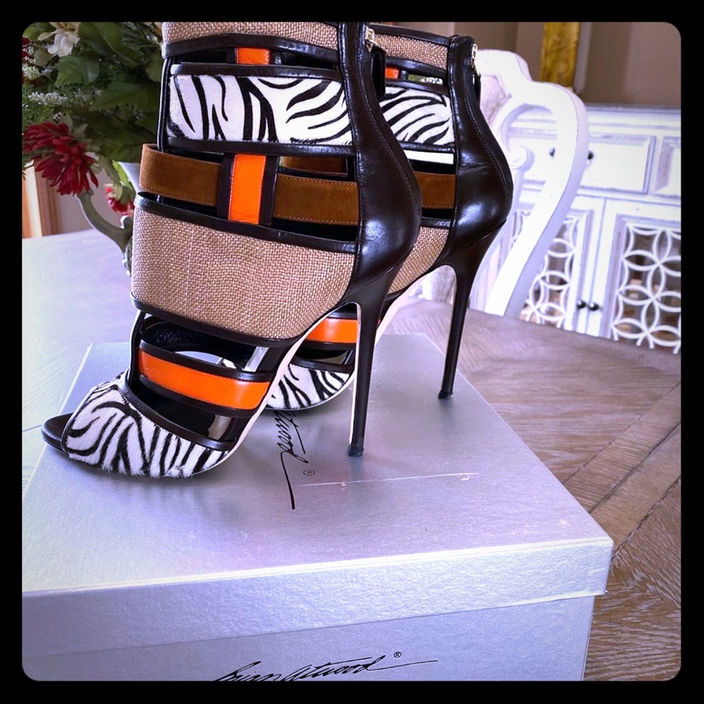 Brian Atwood, Calf Hair Boots